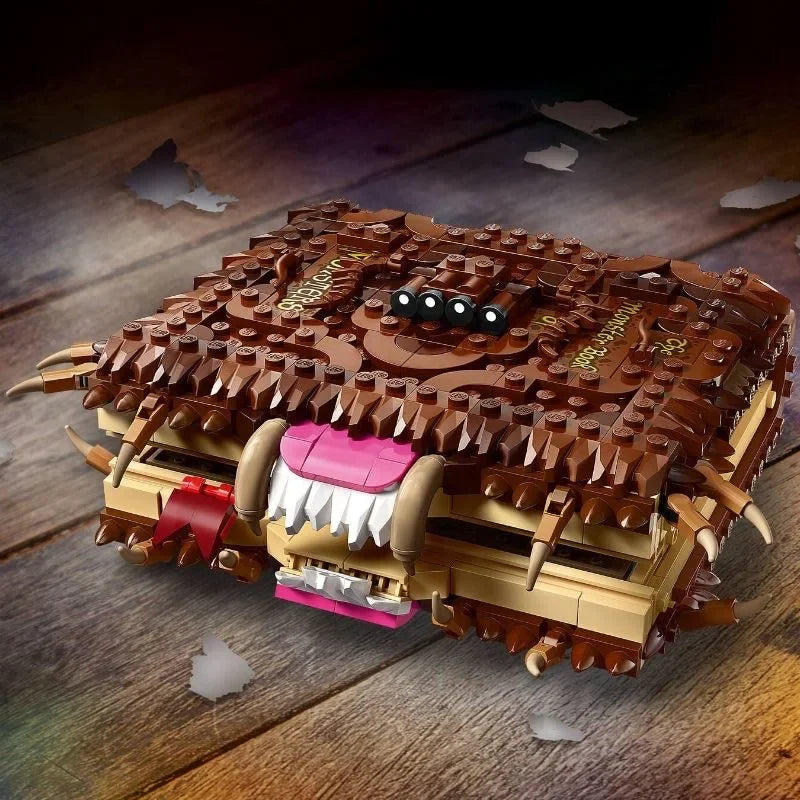Chomping Monster Book of Monsters Building Blocks Sets 76449 Compatible With Legoed Particles Suitable For Christmas Gifts