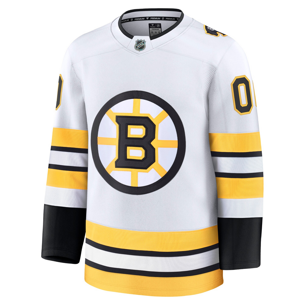 Customizable Boston Bruins 2025 Fanatics Premium Official NHL Away Jersey