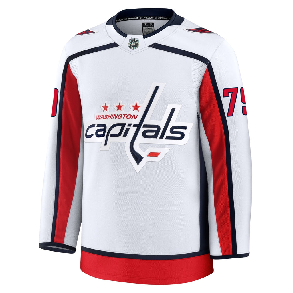Charlie Lindgren Washington Capitals Fanatics Premium Away Jersey
