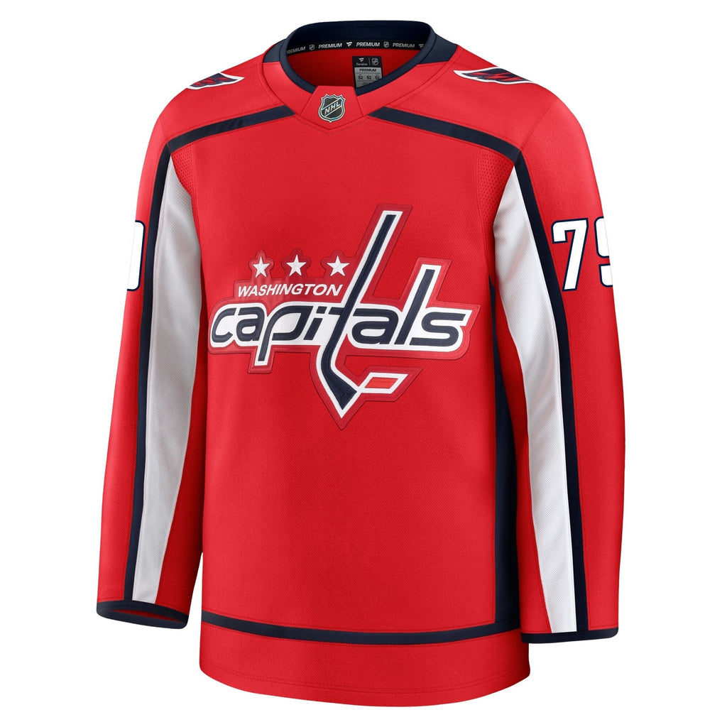 Charlie Lindgren Washington Capitals Fanatics Premium Home Jersey