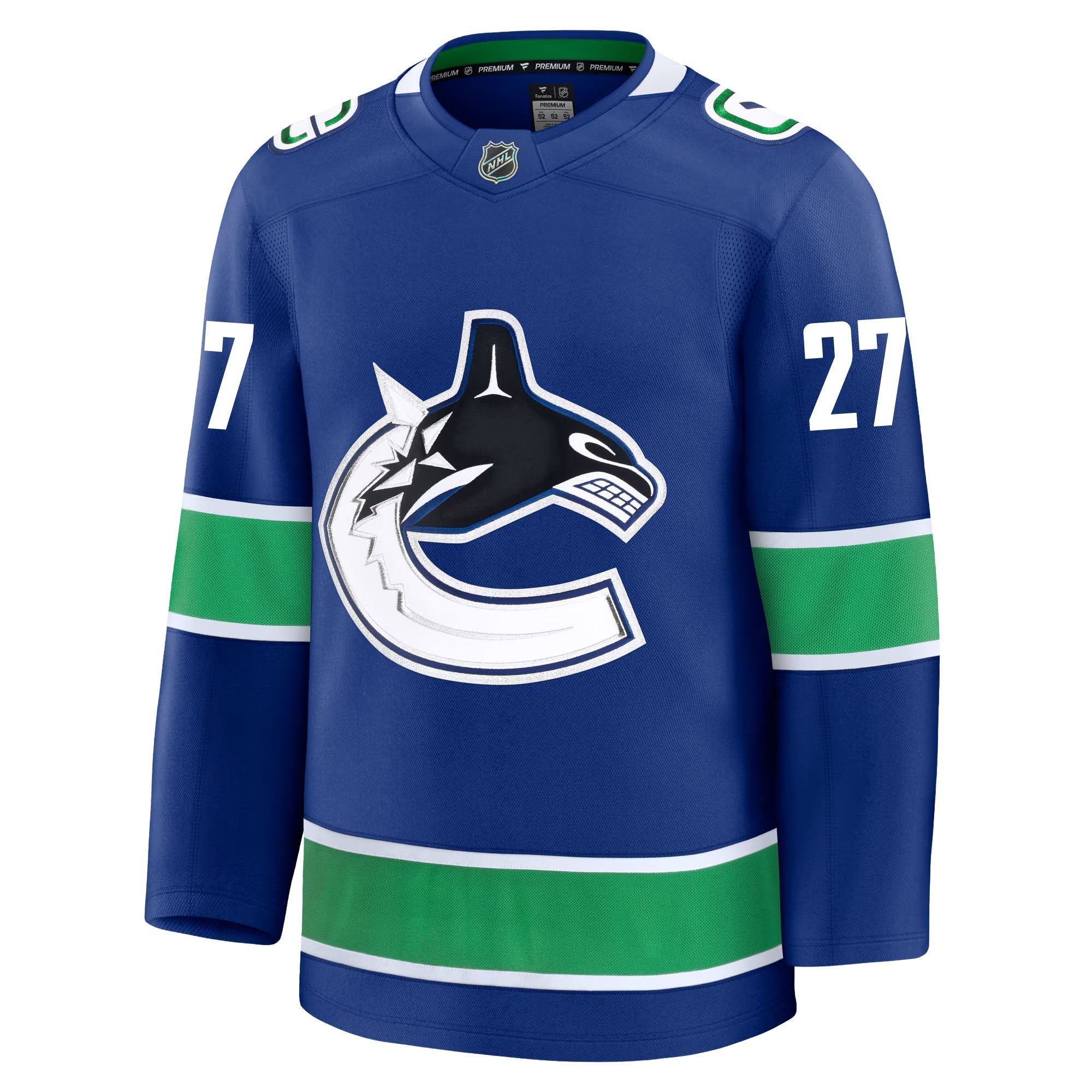 Derek Forbort Vancouver Canucks Fanatics Premium Home Jersey