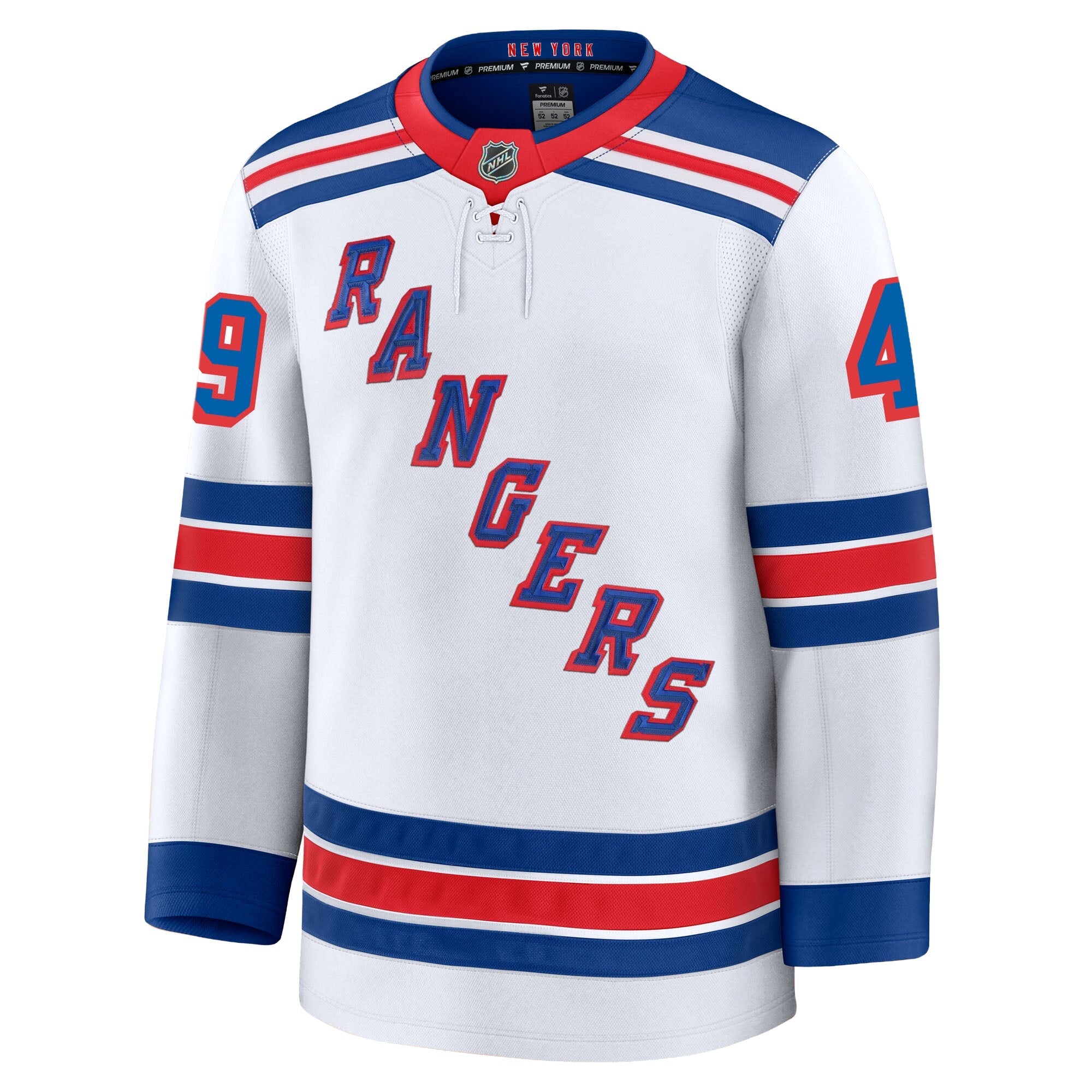 Gabe Perreault New York Rangers Fanatics Premium Away Jersey