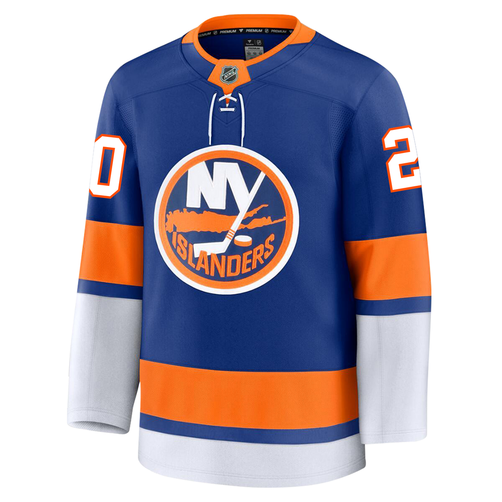 Hudson Fasching New York Islanders Fanatics Premium Home Jersey