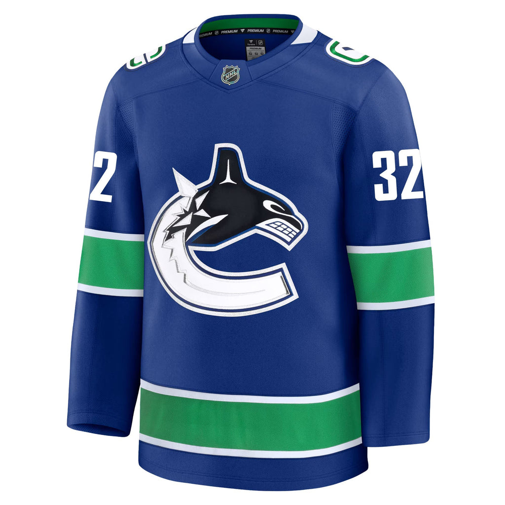 Kevin Lankinen Vancouver Canucks Fanatics Premium Home Jersey