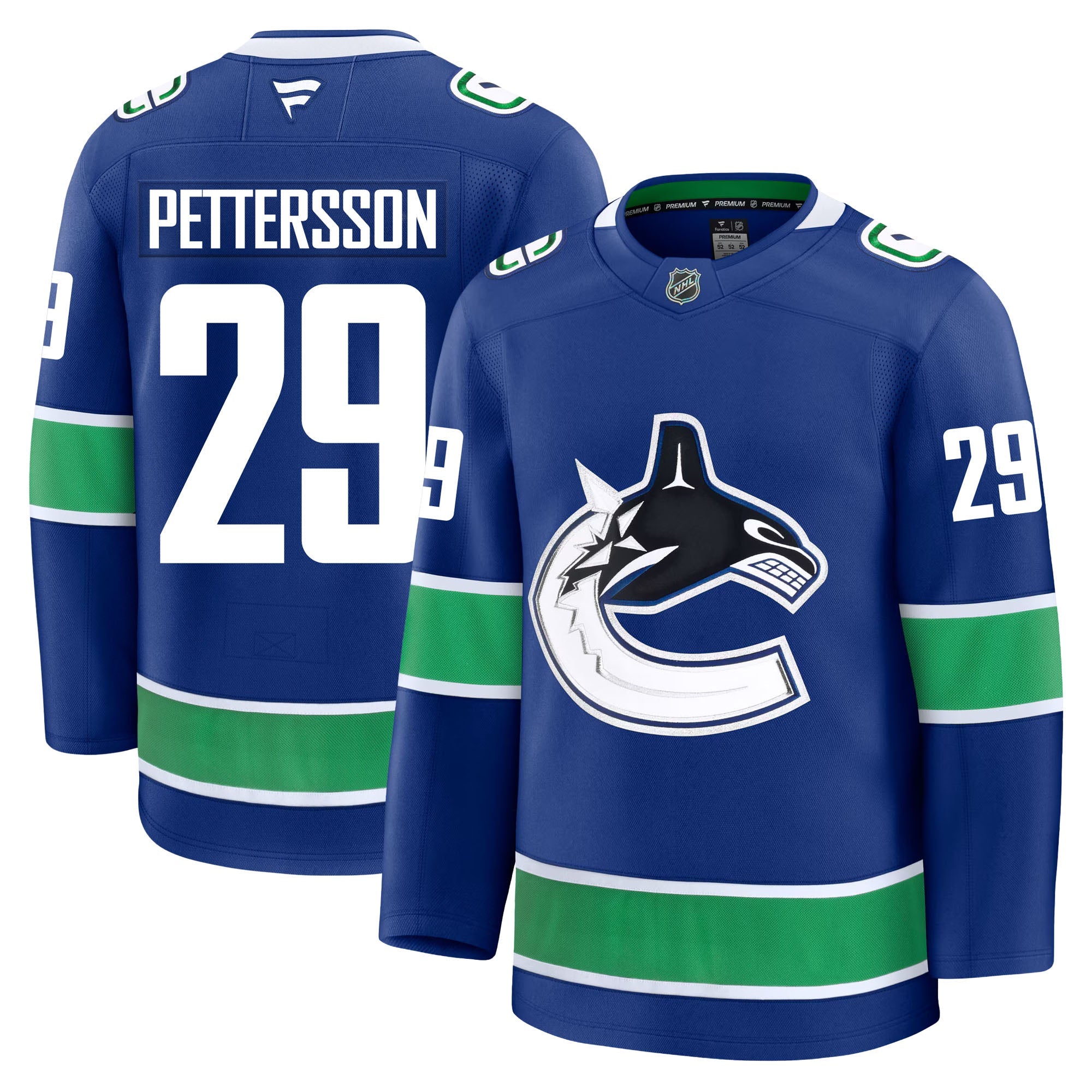 Marcus Pettersson Vancouver Canucks Fanatics Premium Home Jersey