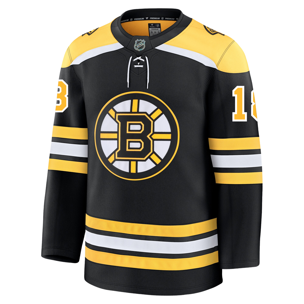 Pavel Zacha Boston Bruins Fanatics Premium Home Jersey